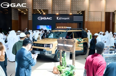 عرضت شركة GAC سيارتها الرياضية متعددة الاستخدامات الأولى للطرق الوعرة XT80 المزودة بنظام GS7 PHEV في العرض العالمي الأول لمعرض ADIHEX 2026